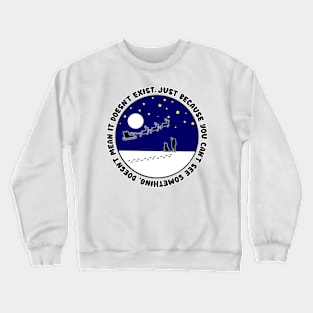 Seeing Santa Crewneck Sweatshirt